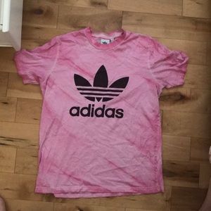 pink adidas shirt